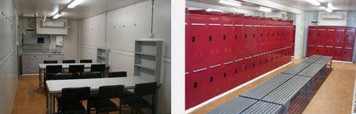 Site Works Accommodation - Many Modules