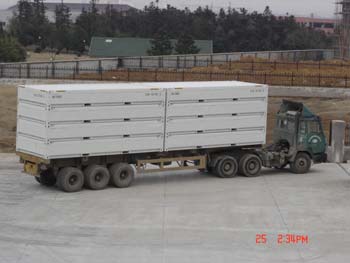 Site Works Accommodation - Open Top Containers 3
