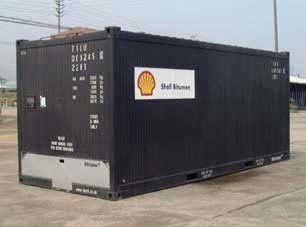 Bitutainers for Asphalt & Bitumen Carriage