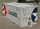 Patented Lubetainer. Crude, Grade & Waste Oil carrier
